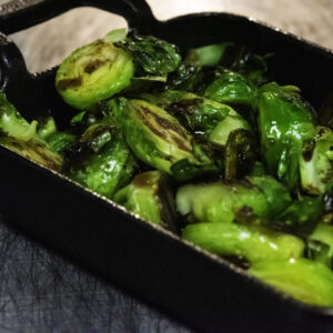 Balsamic Brussels Sprouts Meal Prep
